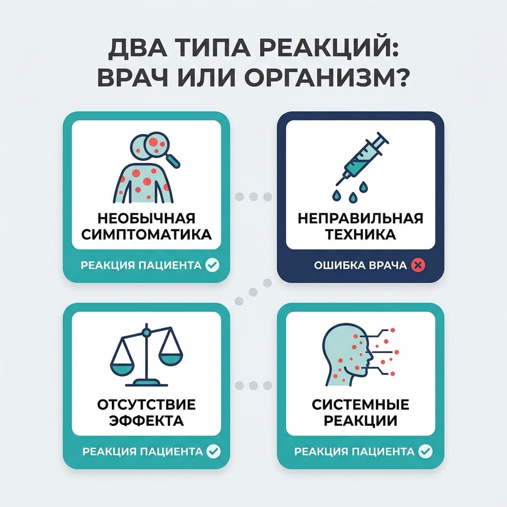 4 признака ошибки врача: как отличить реальный риск от реакции организма