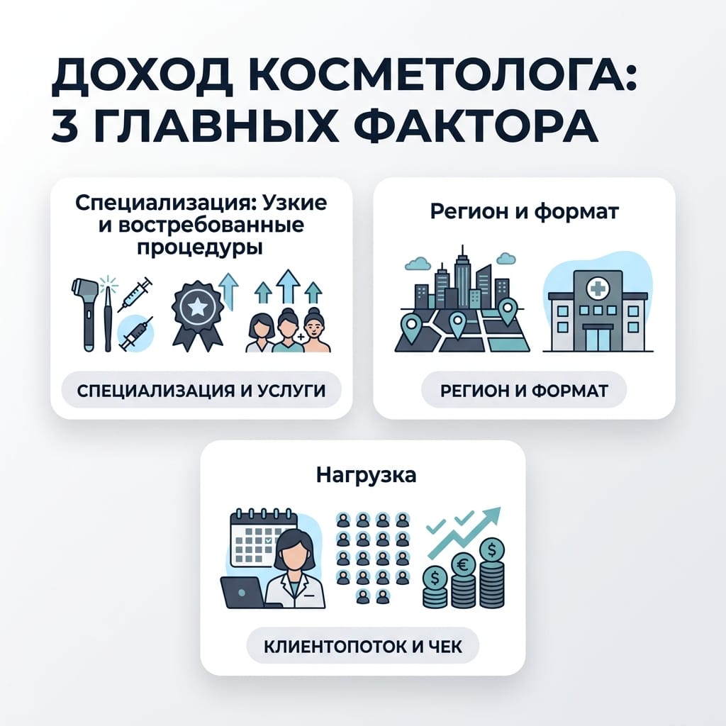 Доход косметолога: 3 главных фактора, которые удвоят вашу выручку