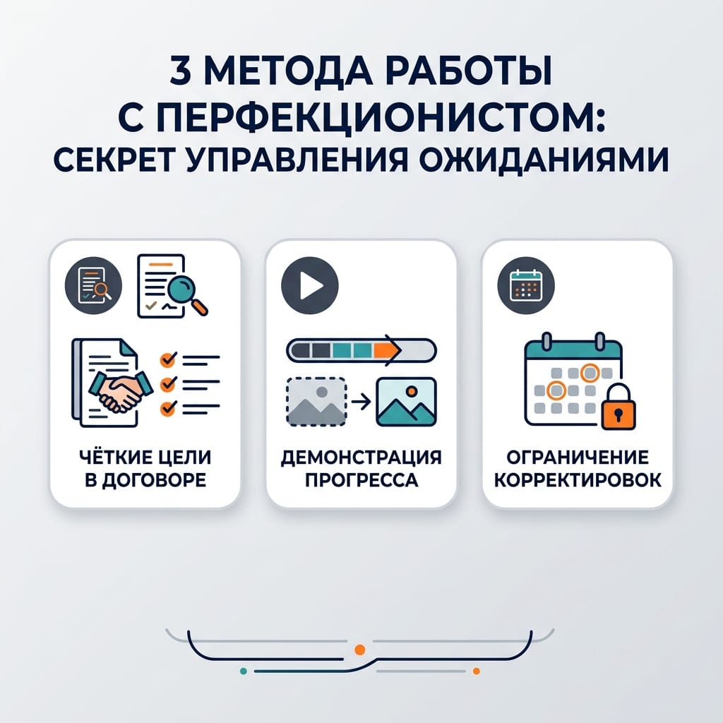 3 метода работы с перфекционистом: секрет управления ожиданиями