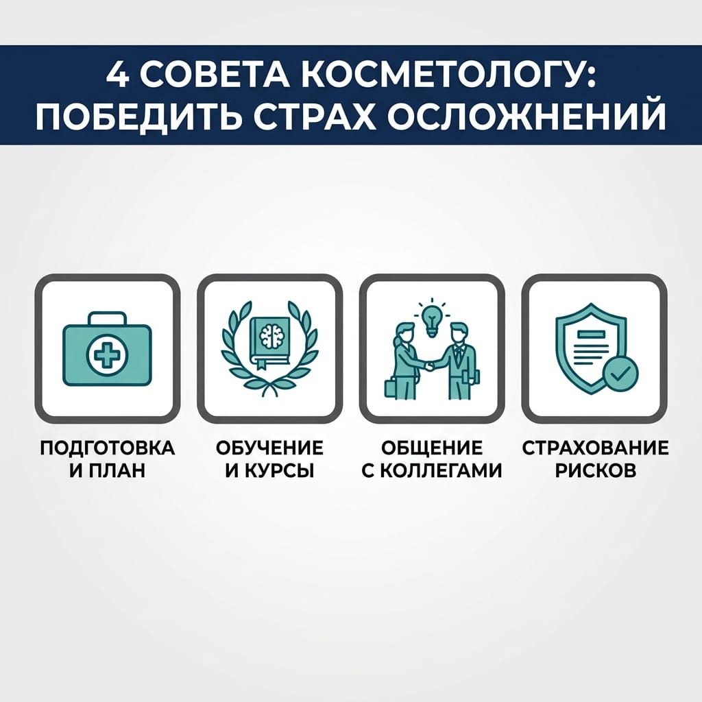 4 совета косметологу: как победить скрытый страх осложнений в работе