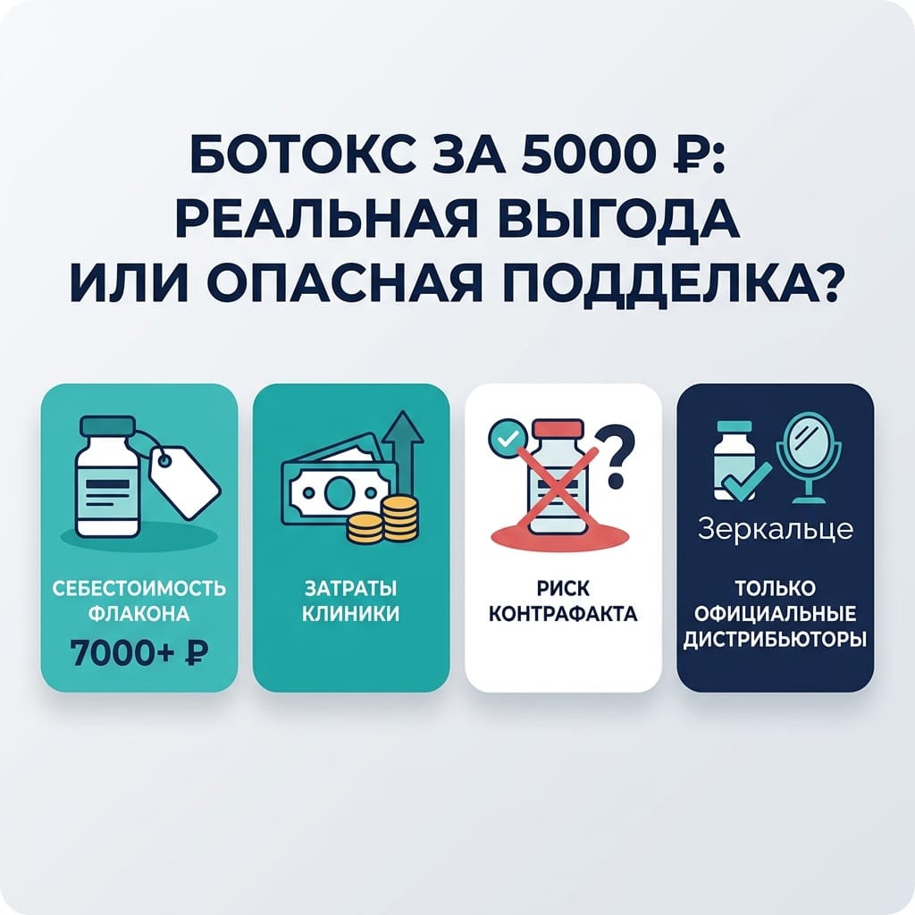 Ботокс за 5000 рублей: реальная выгода или опасная подделка?
