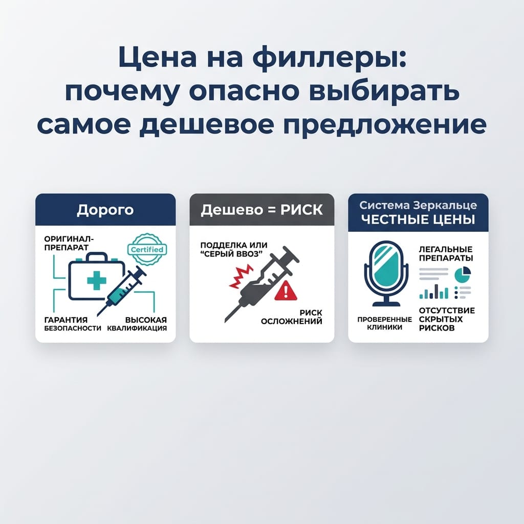 Цена на филлеры: почему опасно выбирать самое дешевое предложение