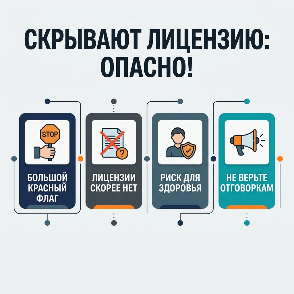 Клиника скрывает лицензию: почему это опасно и как защитить себя