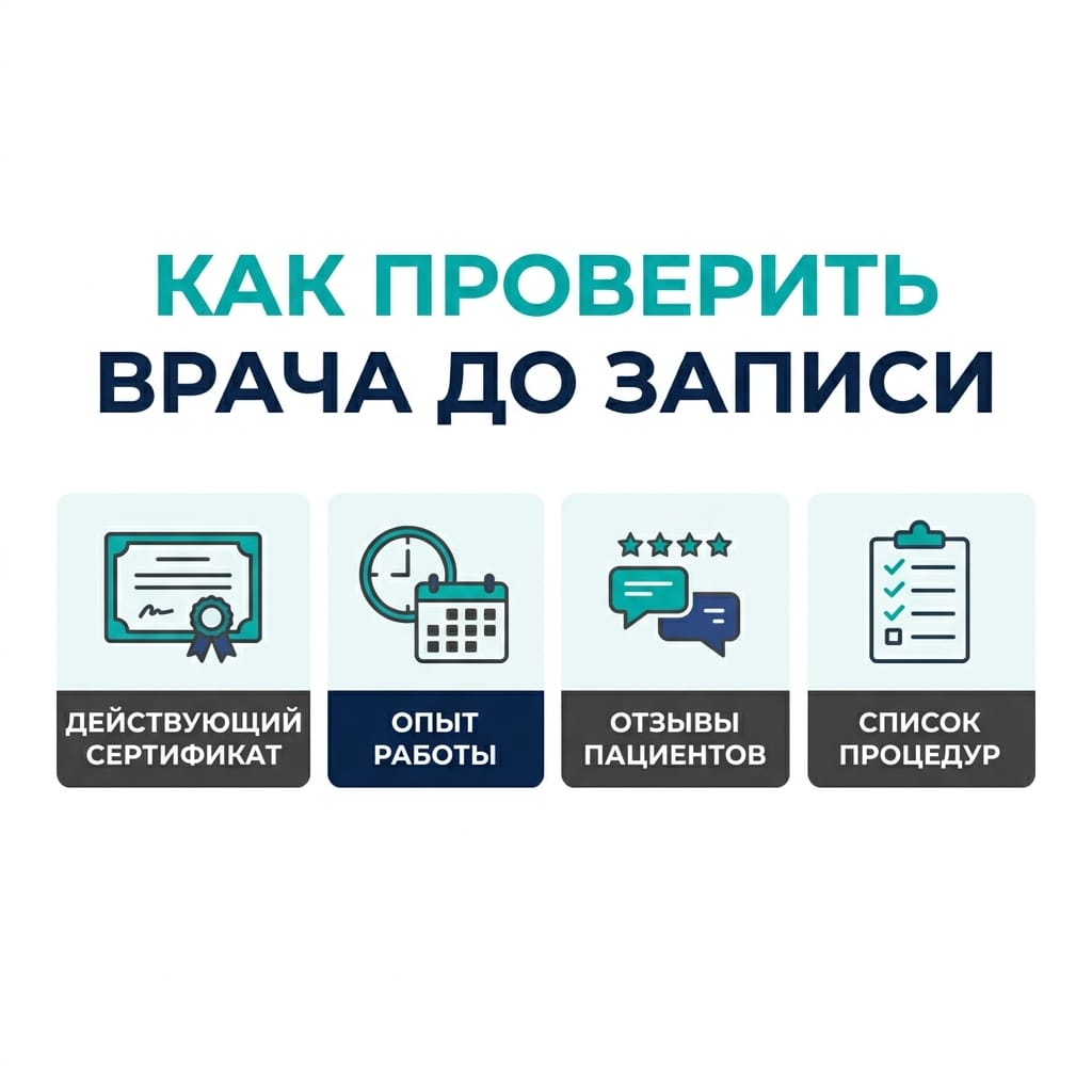 Как проверить врача: 5 признаков квалификации до начала лечения