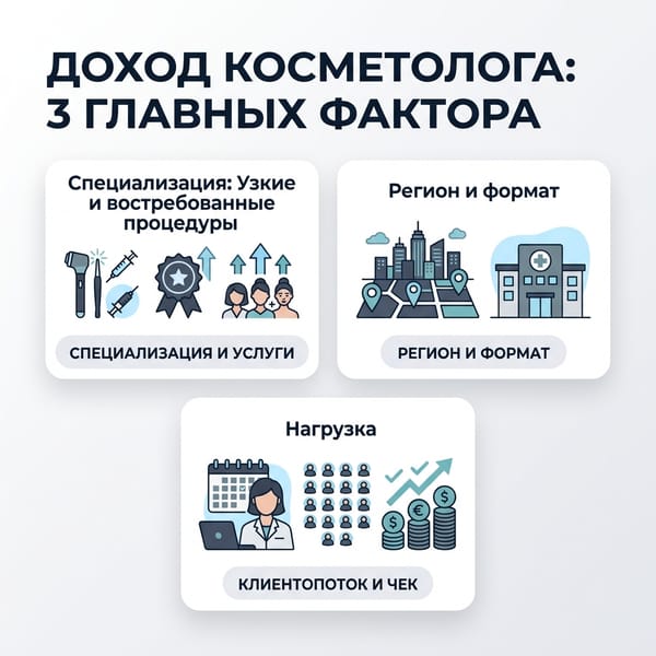 Доход косметолога: 3 главных фактора, которые удвоят вашу выручку