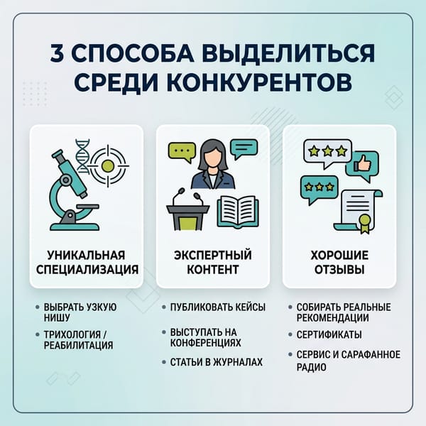 3 способа обойти конкурентов: как занять нишу и повысить охваты