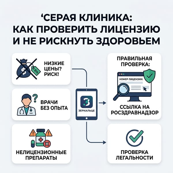 Серая клиника: как проверить лицензию и не рискнуть здоровьем