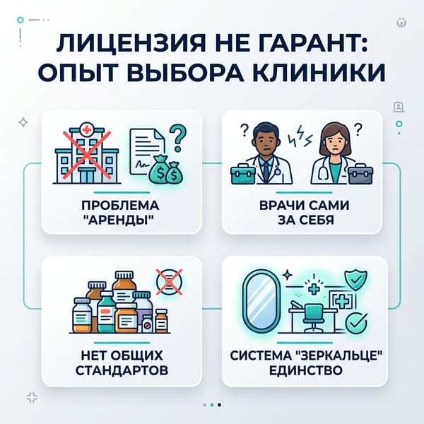 Лицензия не гарант: как не попасть в клинику с «арендой кабинетов»