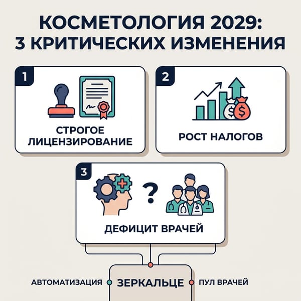 Прогноз в косметологии 2029: 3 изменения, которые закроют вашу клинику